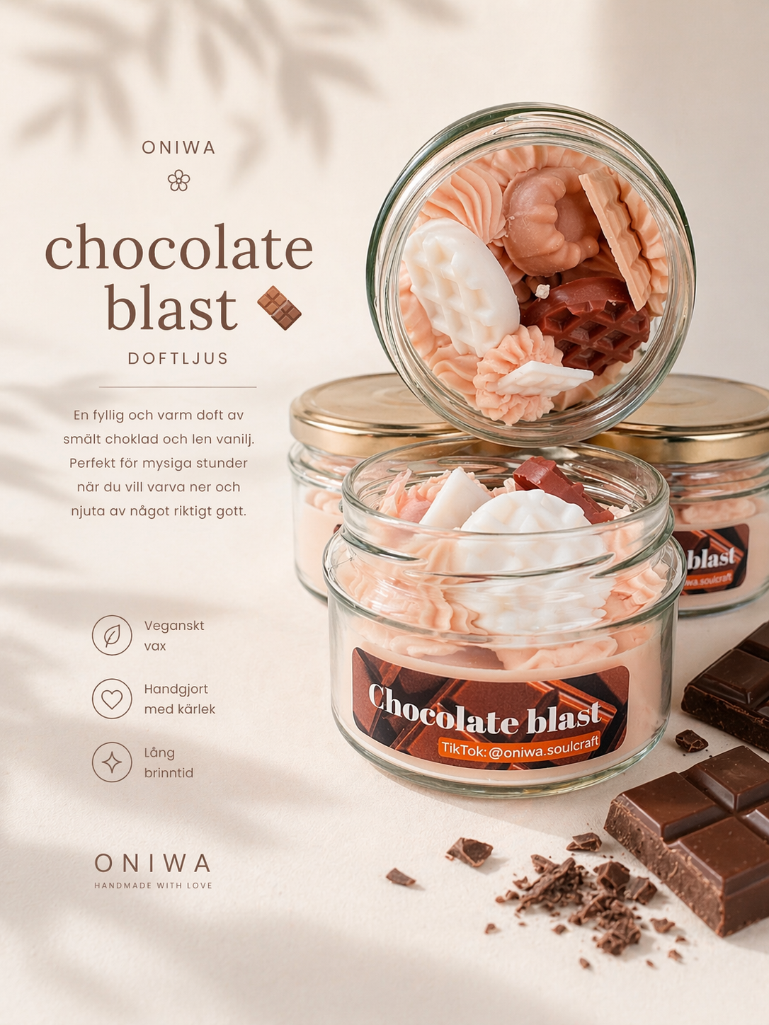 Choclate blast doftljus