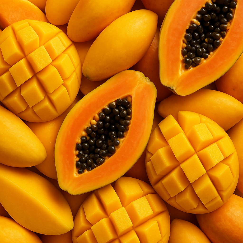 Mango & papaya doftljus